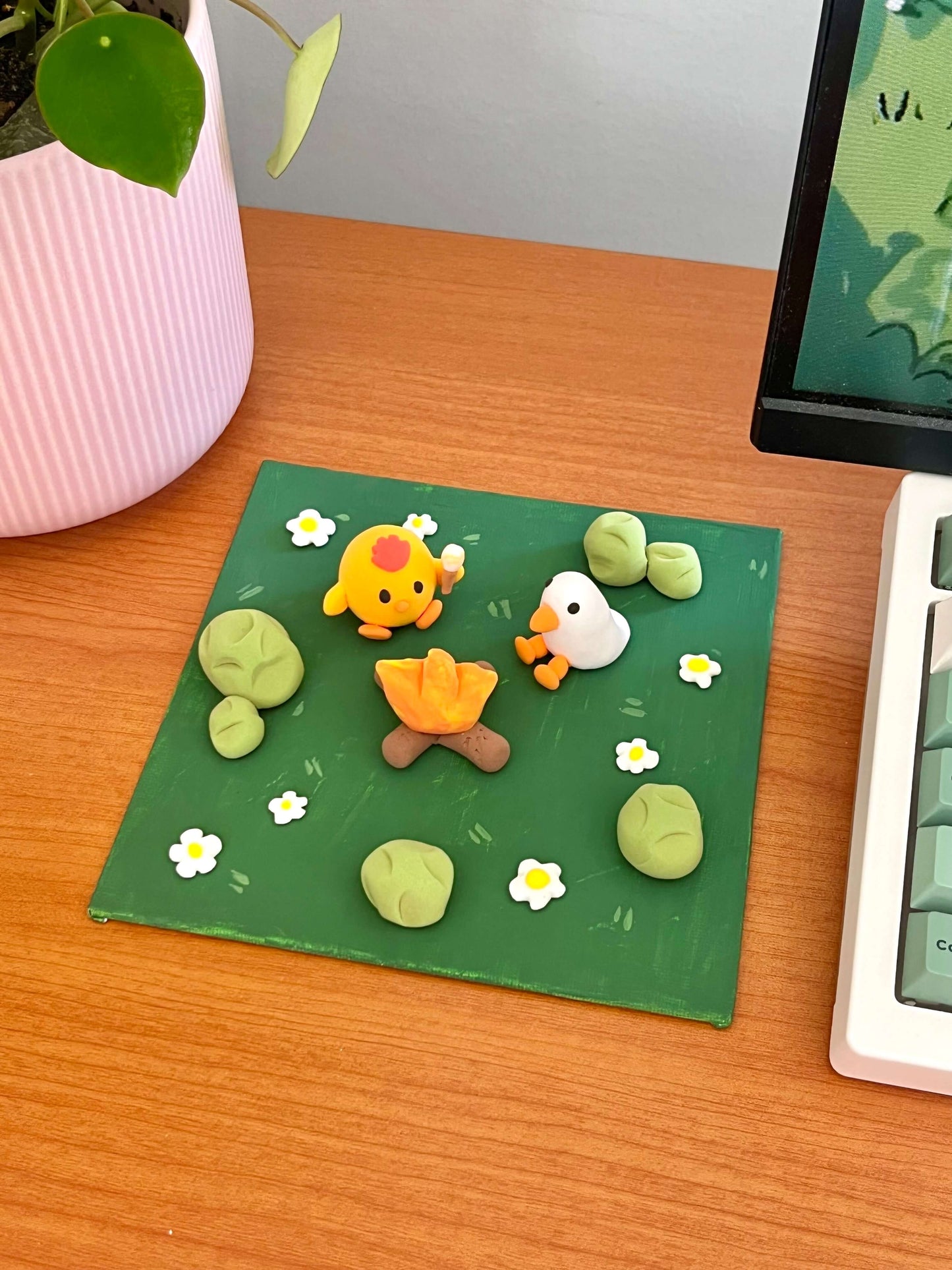 3D Painting | Cosy Campfire