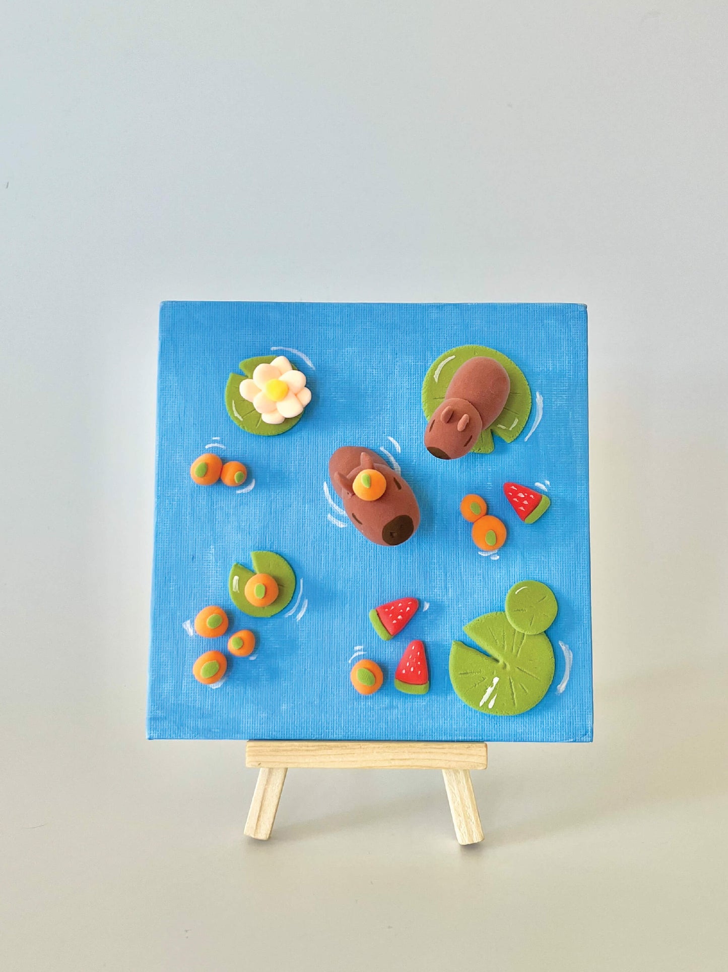 3D Painting | Capybara Haven