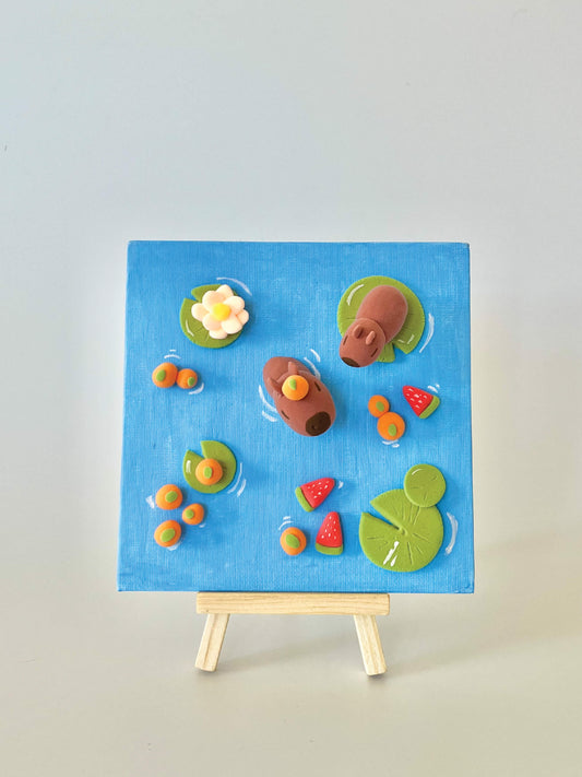 3D Painting | Capybara Haven