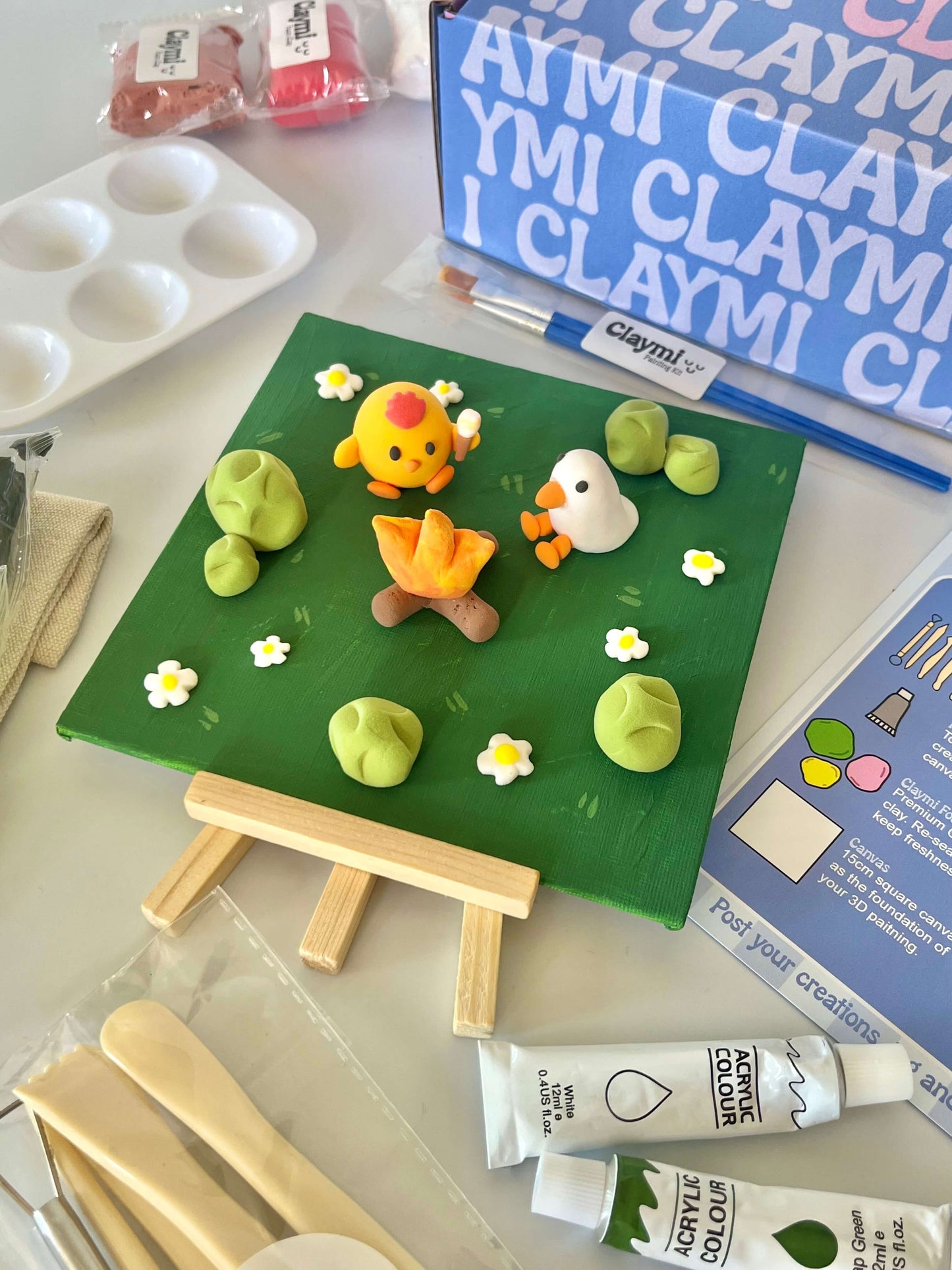 3D Painting | Cosy Campfire